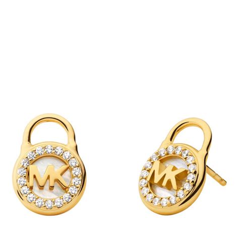 ohrstecker michael kors gold|macy's Michael Kors earrings.